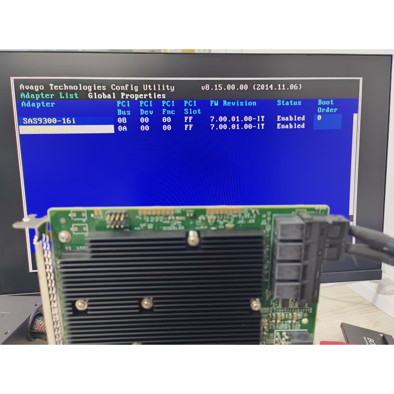 Lsi 9300 16I Hba It Mode - Tarjeta Adaptadora LSI SAS 9300-16i 12GB/S