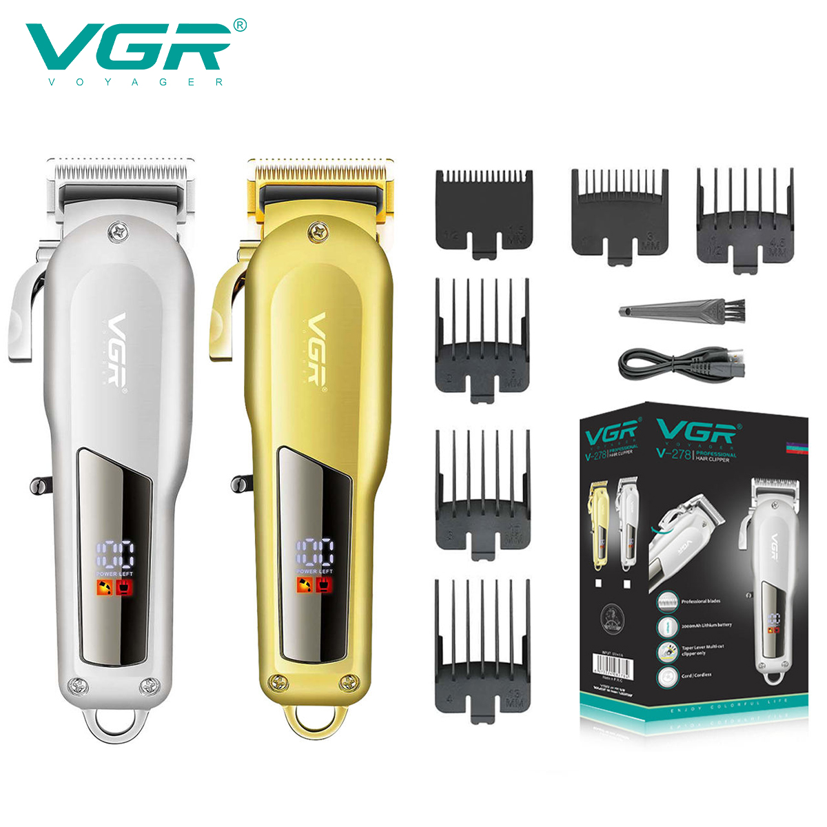 Gold 6248R - Cortadora de pelo VGR para hombres,