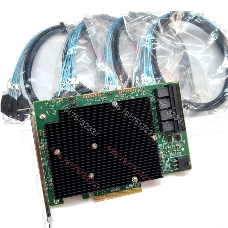 Lsi 9300 16I Hba It Mode - Controlador HBA SAS LSI 9300-16i 12Gb