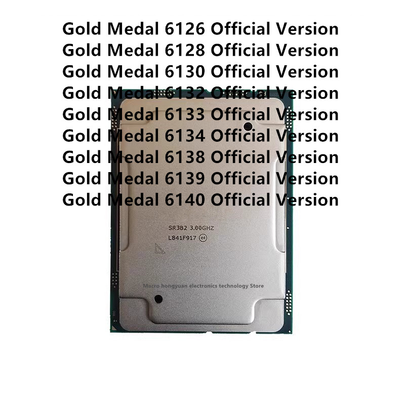 Versión oficial XEON de CPU Go - Gold 6138 reseña y precio