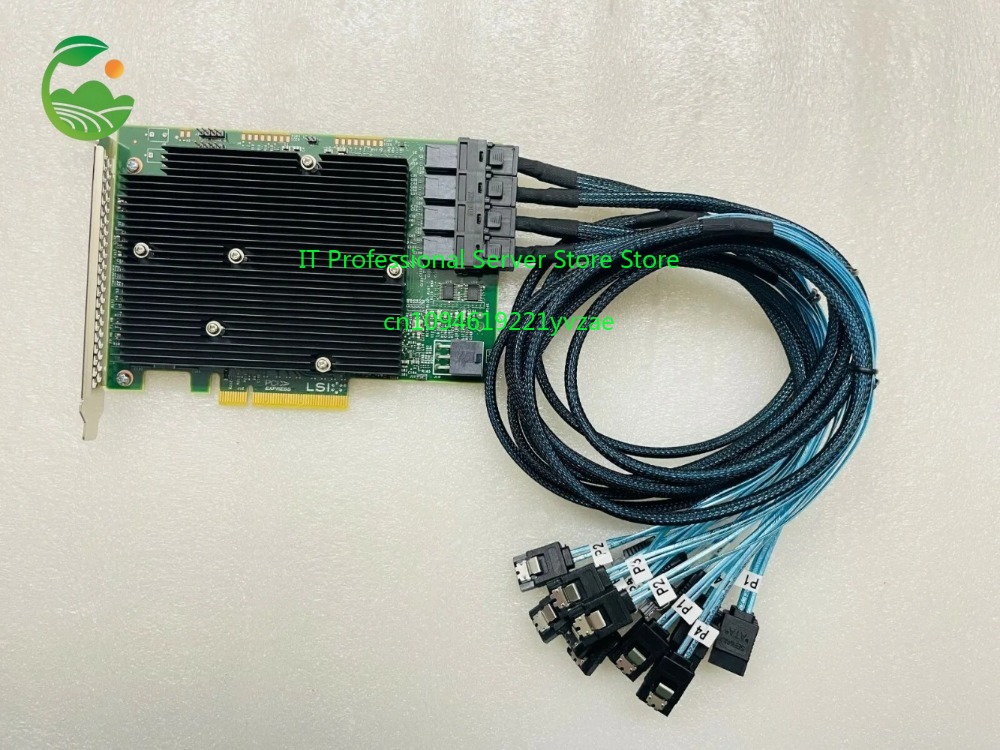Tarjeta HBA LSI 9300-16i de 12 - Lsi 9300 16I Hba It Mode reseña y precio