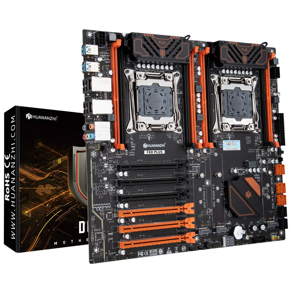 Placa Base HUANANZHI X99 F8D P - E5 2696 V3 reseña y precio