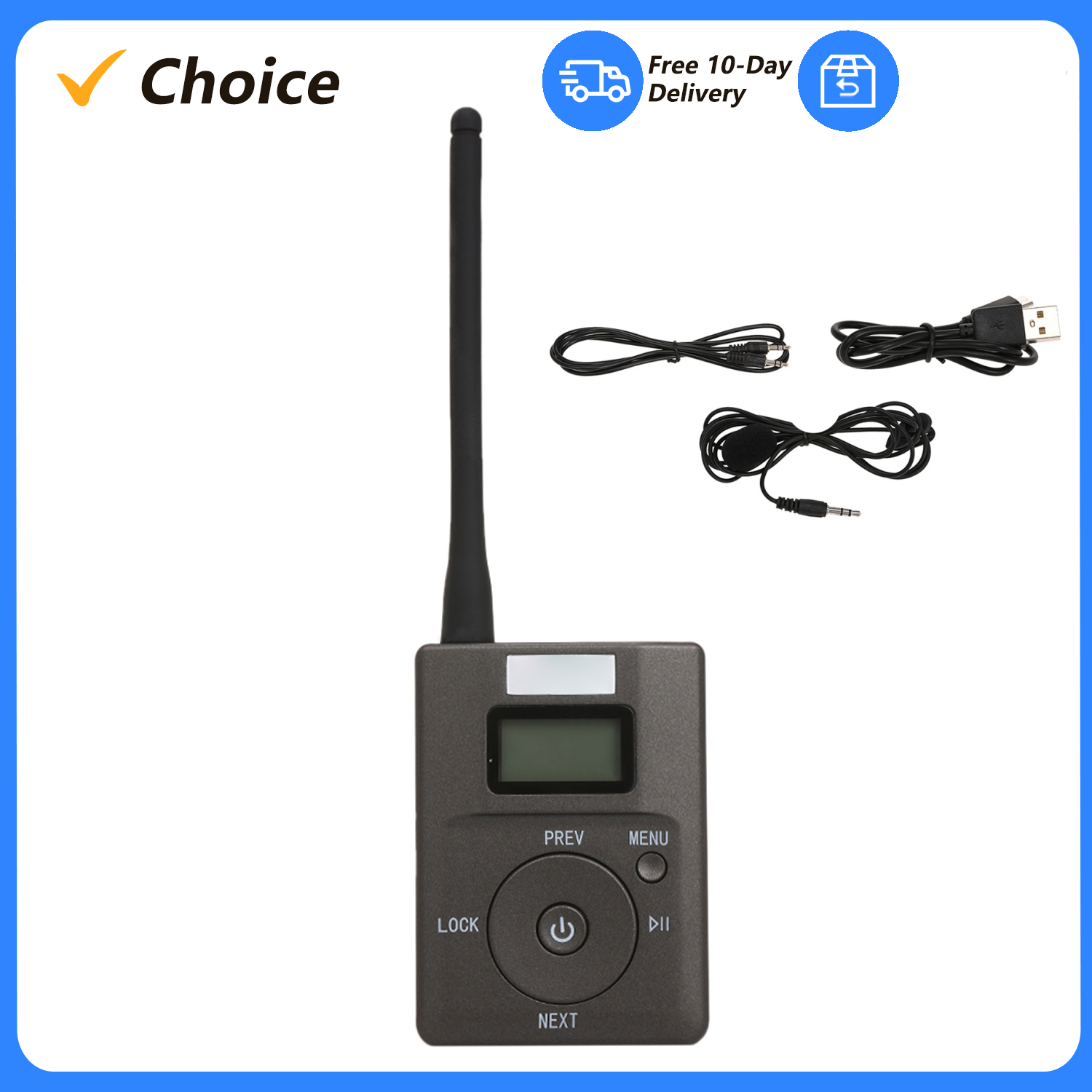 Transmisor FM Digital estéreo  - Platinum 8280 reseña y precio