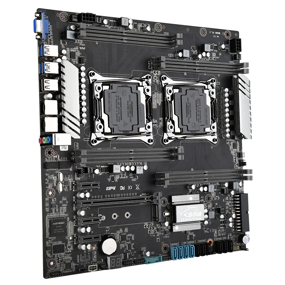 Juego de placa base Dual X99 c - E5 2699 V4 reseña y precio