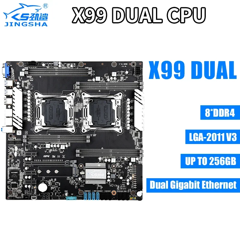 Juego de placa base Dual X99 c - E5 2699 V4 reseña y precio