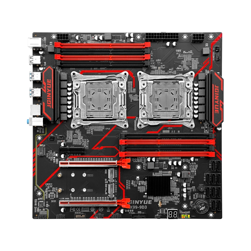Tarjeta Madre JGINYUE X99-9D3  - E5 2696 V3 reseña y precio