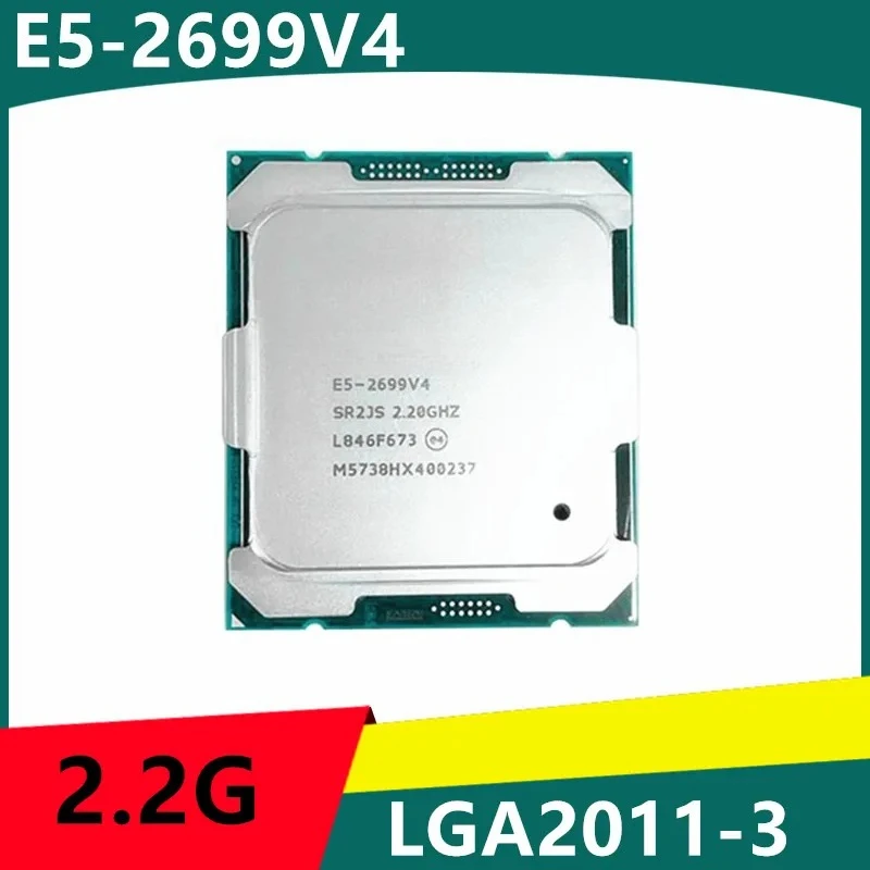 CPU E5-2699V4 2.20GHz 22s 55M  - E5 2699 V4 reseña y precio