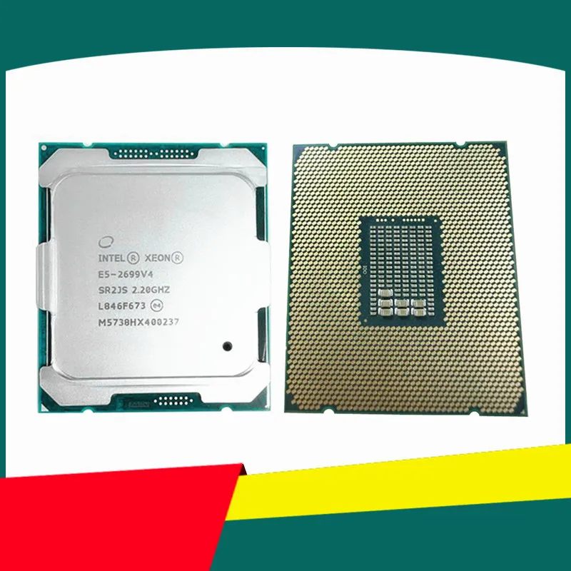 CPU E5-2699V4 2.20GHz 22s 55M  - E5 2699 V4 reseña y precio